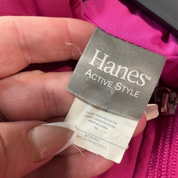 Hanes Active Style Pink Vest | Size:XXL - Picture 10 of 10